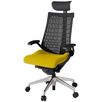 KJ445PSFZTU5T1 アクト2 背エラストマー 固定肘 ビニールレザー張りヘッドサポート アルミミラー脚 <配送時組立サービス付> イトーキ 69211506