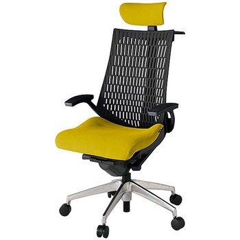 KJ445PSXZTU5T1 アクト2 背エラストマー 固定肘 クロス張りヘッドサポート付 ハンガー付 アルミミラー脚 <配送時組立サービス付> イトーキ 69213308