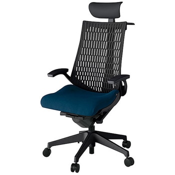 KJ445PSYT1B2T1 アクト2 背エラストマー 固定肘 ビニールレザー張りヘッドサポート ハンガー付 樹脂脚 <配送時組立サービス付> イトーキ 69214769