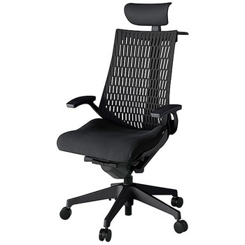 KJ445PSYMT1T1T1 アクト2 背エラストマー 固定肘 ビニールレザー張りヘッドサポート ハンガー付 樹脂脚 <配送時組立サービス付> イトーキ 69214787