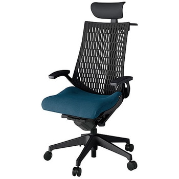 KJ445PSYMT1N3T1 アクト2 背エラストマー 固定肘 ビニールレザー張りヘッドサポート ハンガー付 樹脂脚 <配送時組立サービス付> イトーキ 69214839