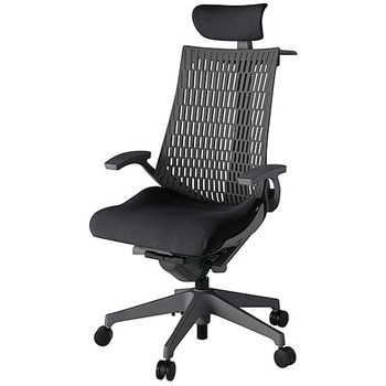 KJ445PSXW2T1W2 アクト2 背エラストマー 固定肘 クロス張りヘッドサポート付 ハンガー付 樹脂脚 <配送時組立サービス付> イトーキ 69216291