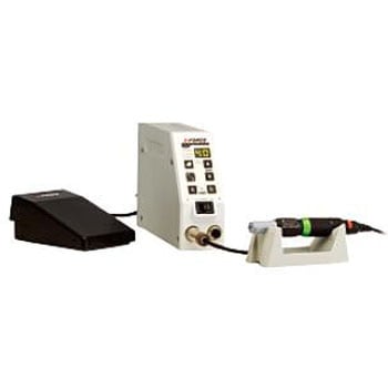 精密電動マイクログラインダ E-FORCE 標準セット(ロータリーエンジン40)フットスイッチ付 E-FORCE(永興電機)