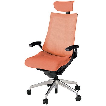 KJ-475JEE-ZTD4 アクト2 背テクスチャードメッシュ 固定肘 クロス張りヘッドサポート付 アルミミラー脚 <配送時組立サービス付> イトーキ 69223397