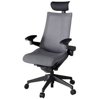 KJ-477JEFM-T1T3 アクト2 背テクスチャードメッシュ 4D可動肘 ビニールレザー張りヘッドサポート 樹脂脚 <配送時組立サービス付> イトーキ 69224289