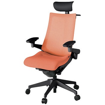 KJ-477JEY-T1D4 アクト2 背テクスチャードメッシュ 4D可動肘 ビニールレザー張りヘッドサポート 樹脂脚 <配送時組立サービス付> イトーキ 69224657