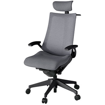 KJ-475JEXM-T1T3 アクト2 背テクスチャードメッシュ 固定肘 クロス張りヘッドサポート付 ハンガー付 樹脂脚 <配送時組立サービス付> イトーキ 69227229