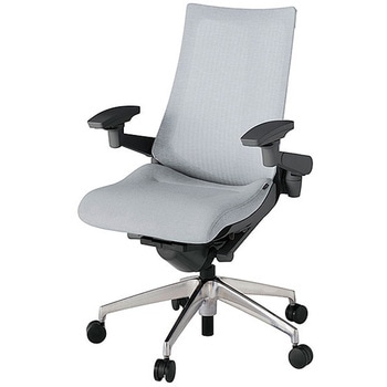 KJ-477JEM-ZDT7 アクト2 背テクスチャードメッシュ 4D可動肘 アルミミラー脚 <配送時組立サービス付> イトーキ 69227798