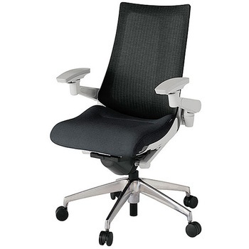 KJ-477JEM-ZNT1 アクト2 背テクスチャードメッシュ 4D可動肘 アルミミラー脚 <配送時組立サービス付> イトーキ 69227920