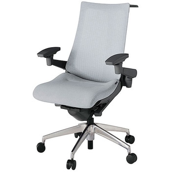 KJ-477JEH-ZDT7 アクト2 背テクスチャードメッシュ 4D可動肘 ハンガー付 アルミミラー脚 <配送時組立サービス付> イトーキ 69228148