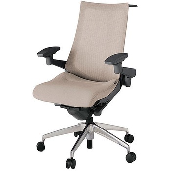 KJ-477JEH-ZDF6 アクト2 背テクスチャードメッシュ 4D可動肘 ハンガー付 アルミミラー脚 <配送時組立サービス付> イトーキ 69228166