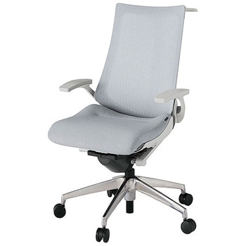 KJ-475JEH-ZNT7 アクト2 背テクスチャードメッシュ 固定肘 ハンガー付 アルミミラー脚 <配送時組立サービス付> イトーキ 69229128