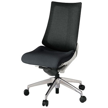 KJ-470JEM-ZNT1 アクト2 背テクスチャードメッシュ アルミミラー脚 <配送時組立サービス付> イトーキ 69229600