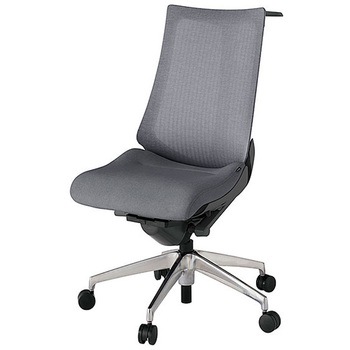 KJ-470JEH-ZDT3 アクト2 背テクスチャードメッシュ ハンガー付 アルミミラー脚 <配送時組立サービス付> イトーキ 69229819