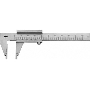 ノギス 測定範囲0～100mm ビー・ブラウンエースクラップ