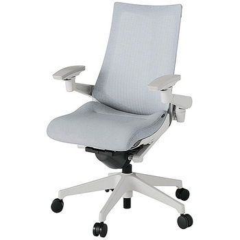 KJ-477JE-GNT7 アクト2 背テクスチャードメッシュ 4D可動肘 樹脂脚 <配送時組立サービス付> イトーキ 69230388