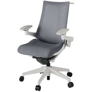 KJ-477JEH-GNT3 アクト2 背テクスチャードメッシュ 4D可動肘 ハンガー付 樹脂脚 <配送時組立サービス付> イトーキ 69230799