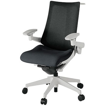 KJ-477JEHM-GNT1 アクト2 背テクスチャードメッシュ 4D可動肘 ハンガー付 樹脂脚 <配送時組立サービス付> イトーキ 69230860