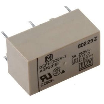 パワーリレー AGP2019F DPST 5V dc 83 Ω Panasonic(パナソニック)