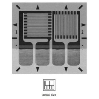 ひずみゲージ 3.18mm 350Ω 1袋 5個入 Micro-Measurements