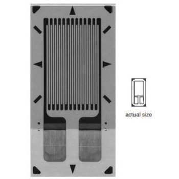 ひずみゲージ 6.35mm 350Ω 1袋 5個入 Micro-Measurements