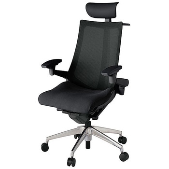 KJ-477JVYM-ZTT1 アクト2 背プレーンメッシュ 4D可動肘 ハンガー付 アルミミラー脚 <配送時組立サービス付> イトーキ 69233030