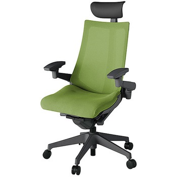 KJ-477JVFM-W2Q7 アクト2 背プレーンメッシュ 4D可動肘 ビニールレザー張りヘッドサポート 樹脂脚 <配送時組立サービス付> イトーキ 69235690