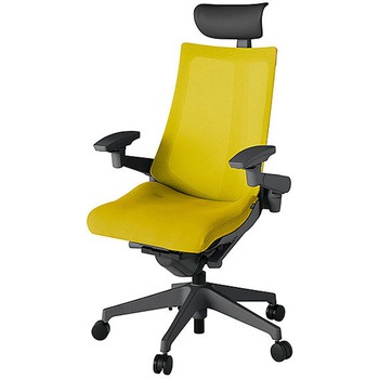 KJ-477JVFM-W2U5 アクト2 背プレーンメッシュ 4D可動肘 ビニールレザー張りヘッドサポート 樹脂脚 <配送時組立サービス付> イトーキ 69235708