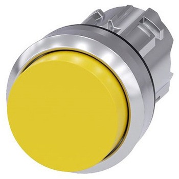 プッシュボタン SIRIUS ACT モーメンタリ 黄 SIEMENS