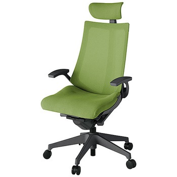 KJ-475JVE-W2Q7 アクト2 背プレーンメッシュ 固定肘 クロス張りヘッドサポート付 樹脂脚 <配送時組立サービス付> イトーキ 69237790