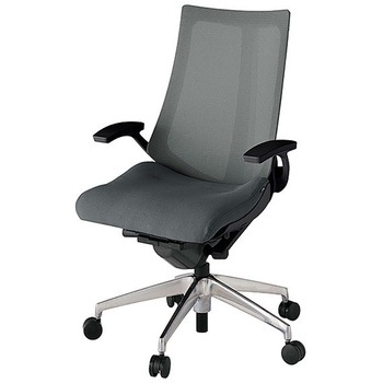 KJ-475JV-ZTC3 アクト2 背プレーンメッシュ 固定肘 アルミミラー脚 <配送時組立サービス付> イトーキ 69239095