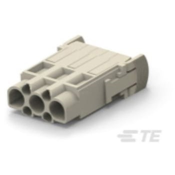 ヘビーデューティパワーコネクタ 7極 40A 380 V 1箱 12個入 TE CONNECTIVITY