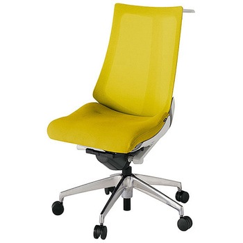 KJ-470JVH-ZNU5 アクト2 背プレーンメッシュ ハンガー付 アルミミラー脚 <配送時組立サービス付> イトーキ 69240450