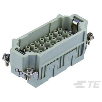 ヘビーデューティパワーコネクタ HDC HE シリーズ オス 32極 16A 500 V 1箱 5個入 TE CONNECTIVITY