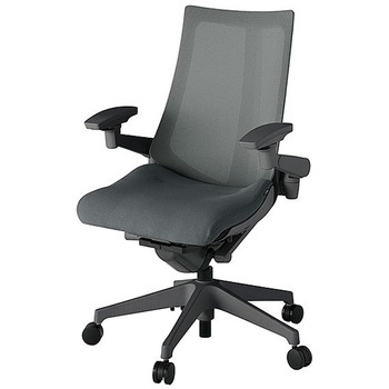 KJ-477JV-W2C3 アクト2 背プレーンメッシュ 4D可動肘 樹脂脚 <配送時組立サービス付> イトーキ 69240660