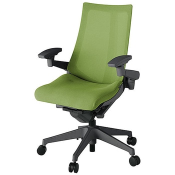 KJ-477JVM-W2Q7 アクト2 背プレーンメッシュ 4D可動肘 樹脂脚 <配送時組立サービス付> イトーキ 69240730