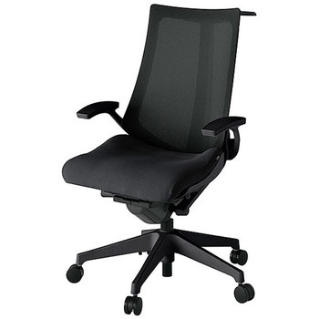 KJ-475JVHM-T1T1 アクト2 背プレーンメッシュ 固定肘 ハンガー付 樹脂脚 <配送時組立サービス付> イトーキ 69241667