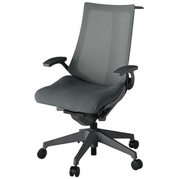 KJ-475JVH-W2C3 アクト2 背プレーンメッシュ 固定肘 ハンガー付 樹脂脚 <配送時組立サービス付> イトーキ 69241737