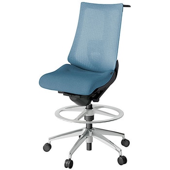 KJ-450JEHP-ZTB4 アクト2 背テクスチャードメッシュ 肘ランバーサポート付 ハンガー付 アルミミラー脚 <配送時組立サービス付> イトーキ 69243801