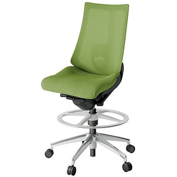 KJ-450JVP-ZTQ7 アクト2 背プレーンメッシュ 肘ランバーサポート付 アルミミラー脚 <配送時組立サービス付> イトーキ 69244686