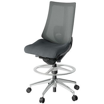 KJ-450JVP-ZDC3 アクト2 背プレーンメッシュ 肘ランバーサポート付 アルミミラー脚 <配送時組立サービス付> イトーキ 69244738