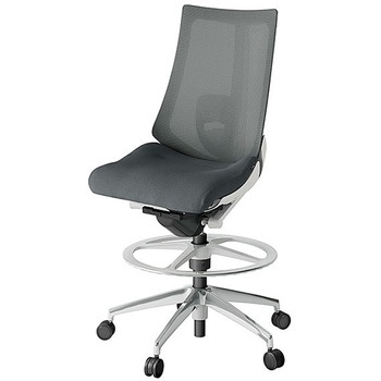 KJ-450JVP-ZNC3 アクト2 背プレーンメッシュ 肘ランバーサポート付 アルミミラー脚 <配送時組立サービス付> イトーキ 69244799