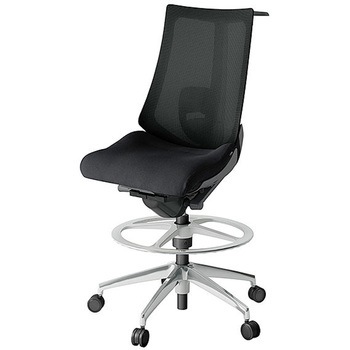 KJ-450JVHP-ZDT1 アクト2 背プレーンメッシュ 肘ランバーサポート付 ハンガー付 アルミミラー脚 <配送時組立サービス付> イトーキ 69244905