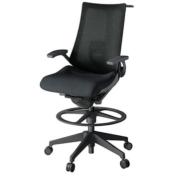 KJ-455JEHP-W2T1 アクト2 背テクスチャードメッシュ 固定肘 ランバーサポート付 ハンガー付 樹脂脚 <配送時組立サービス付> イトーキ 69245727