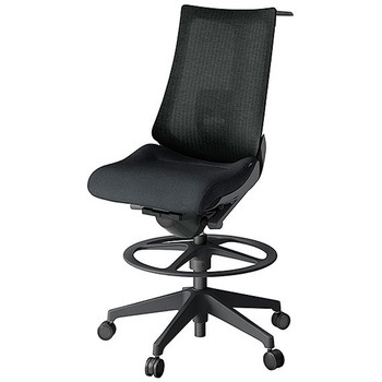 KJ-450JEHP-W2T1 アクト2 背テクスチャードメッシュ 肘ランバーサポート付 ハンガー付 樹脂脚 <配送時組立サービス付> イトーキ 69246147