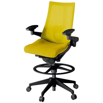 KJ-457JVP-T1U5 アクト2 背プレーンメッシュ 4D可動肘 ランバーサポート付 樹脂脚 <配送時組立サービス付> イトーキ 69246330