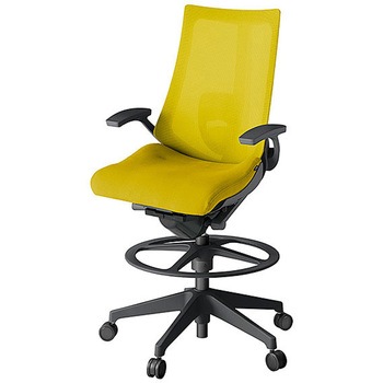 KJ-455JVP-W2U5 アクト2 背プレーンメッシュ 固定肘 ランバーサポート付 樹脂脚 <配送時組立サービス付> イトーキ 69246750