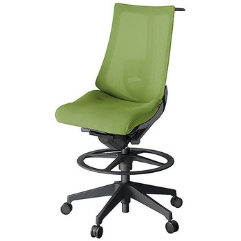 KJ-450JVHP-W2Q7 アクト2 背プレーンメッシュ 肘ランバーサポート付 ハンガー付 樹脂脚 <配送時組立サービス付> イトーキ 69247267