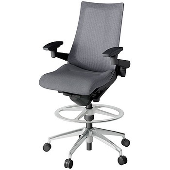 KJ-477JEP-ZTT3 アクト2 背テクスチャードメッシュ 4D可動肘 アルミミラー脚 <配送時組立サービス付> イトーキ 69247380