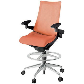 KJ-477JEP-ZTD4 アクト2 背テクスチャードメッシュ 4D可動肘 アルミミラー脚 <配送時組立サービス付> イトーキ 69247398